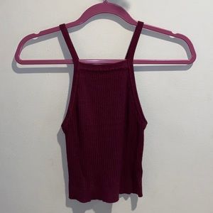 NEW Burgundy Crop Top